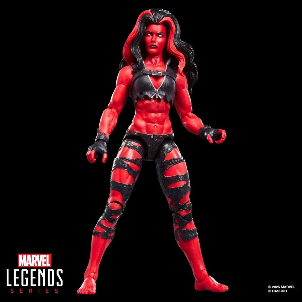 Figura Hulka Roja She-Hulk Marvel Legends 15cm HASBRO