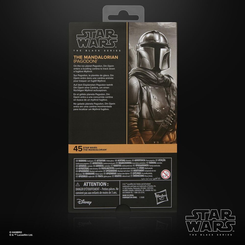 Figura The Mandalorian Pagodon - The Mandalorian Star Wars 15cm HASBRO