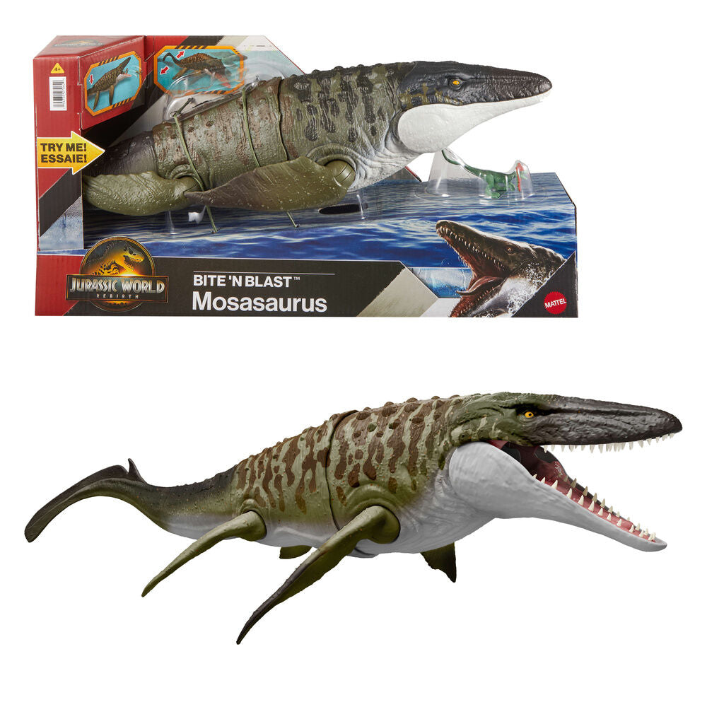 Dinosaurio Mosasaurus Jurassic World MATTEL
