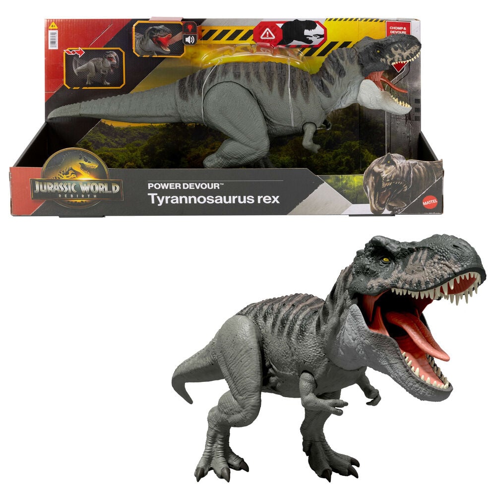 Dinosaurio T-Rex Jurassic World MATTEL