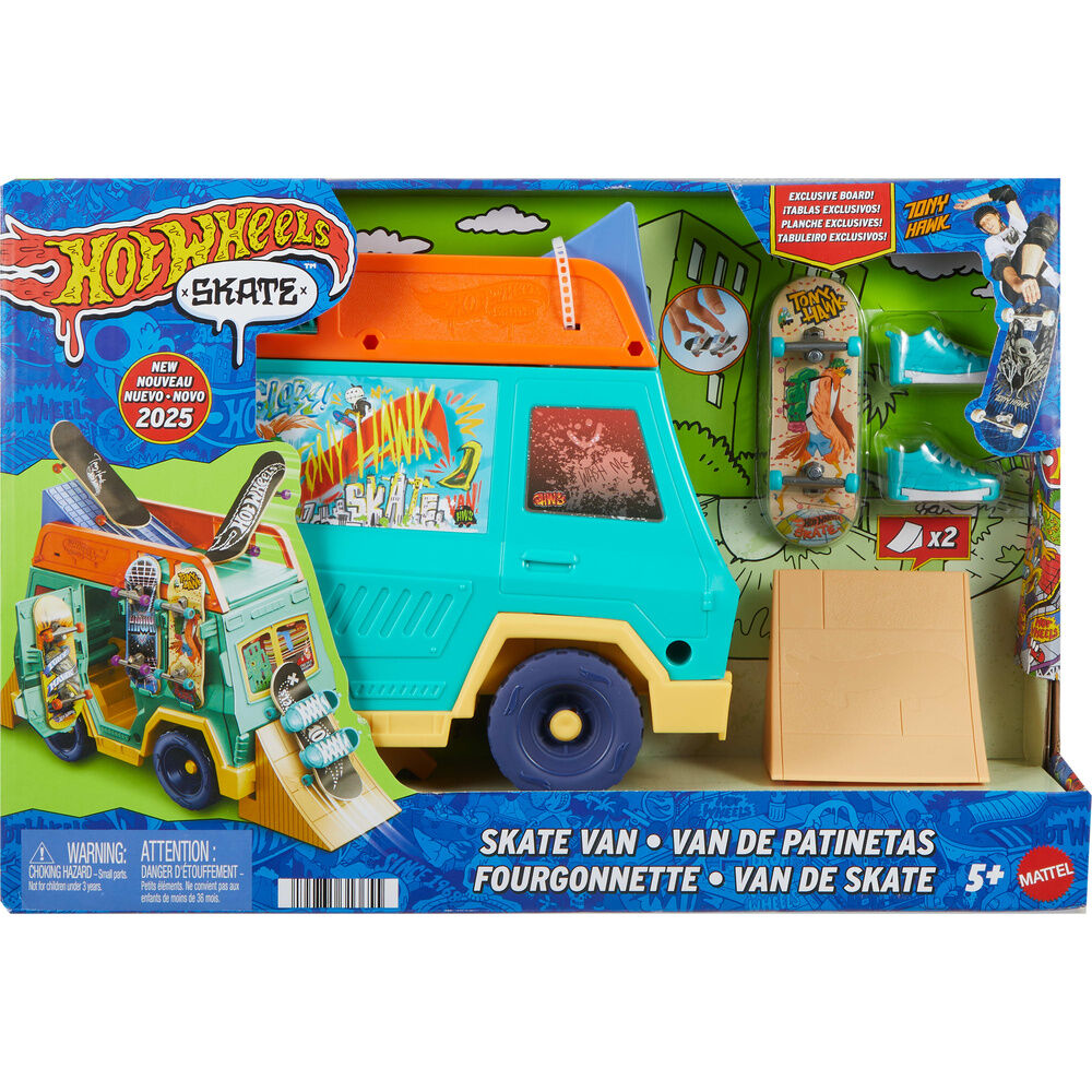 Playset Skate Van Hot Wheels MATTEL