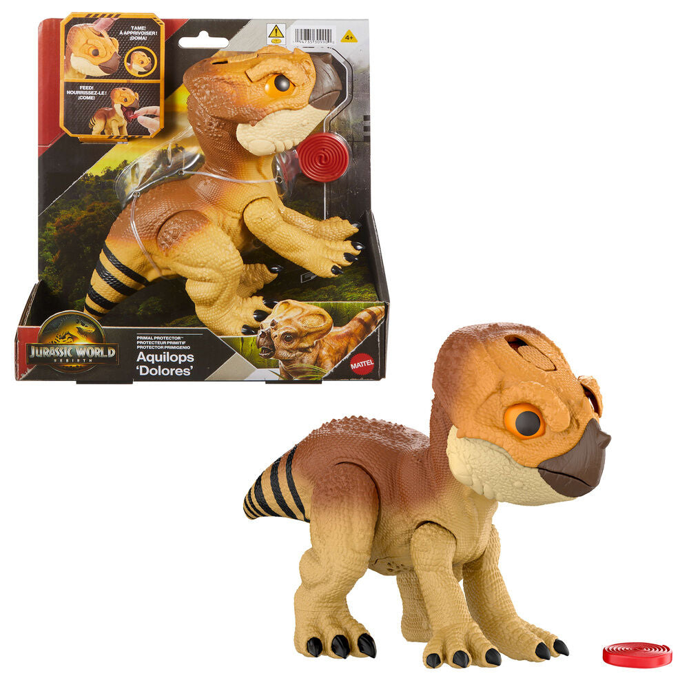 Dinosaurio Aquilops Interactivo Jurassic World MATTEL