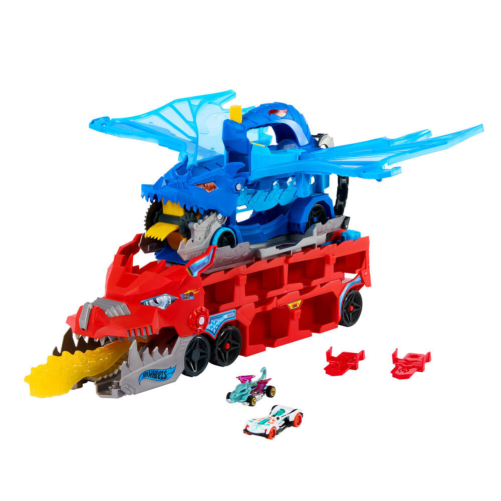 Pista City Dragon Transportador Hot Wheels MATTEL