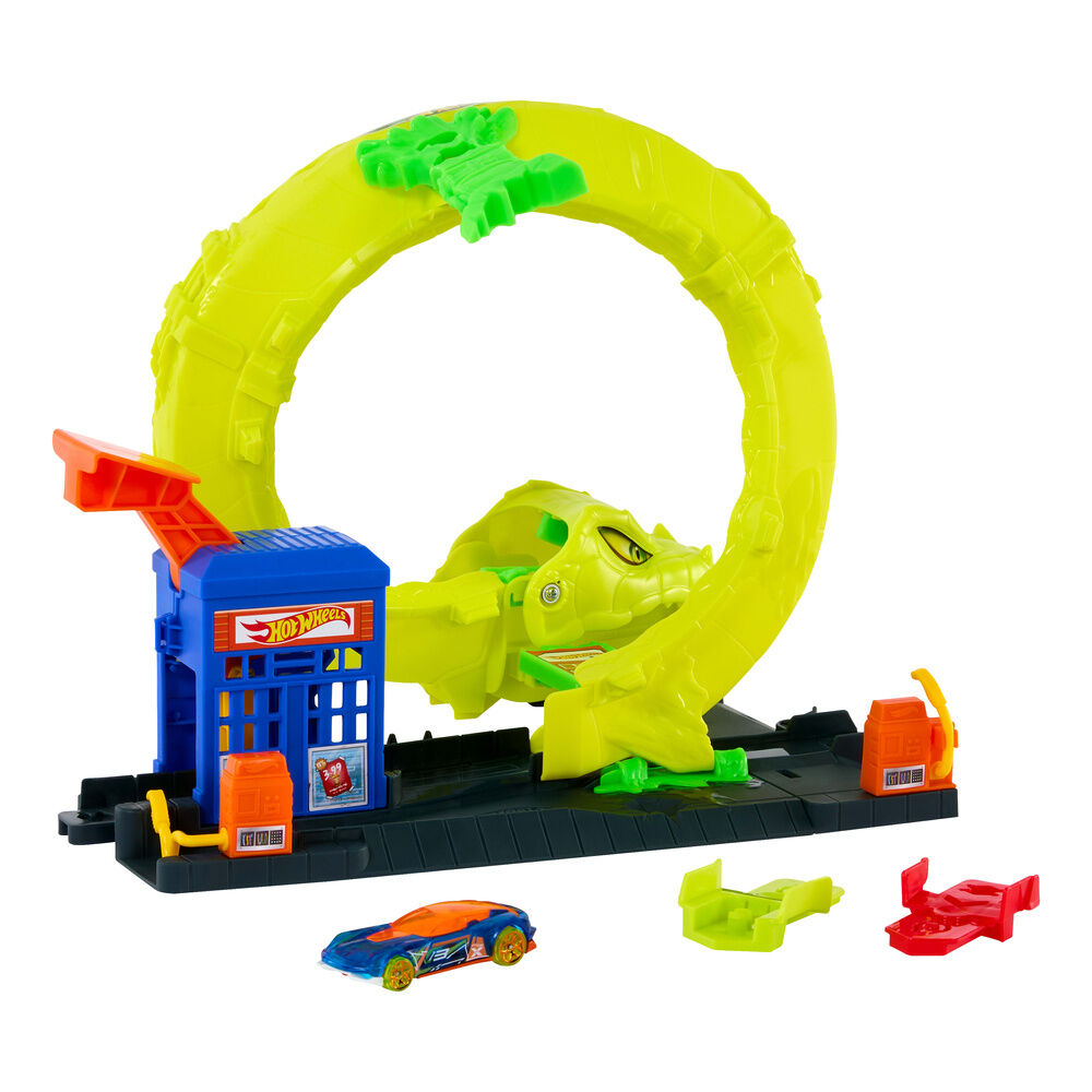 Pista City Ataque Espiral de Serpiente Hot Wheels MATTEL
