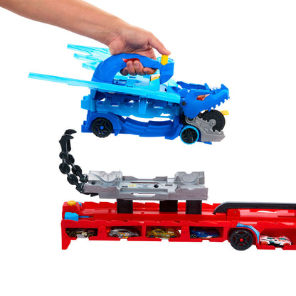 Pista City Dragon Transportador Hot Wheels MATTEL