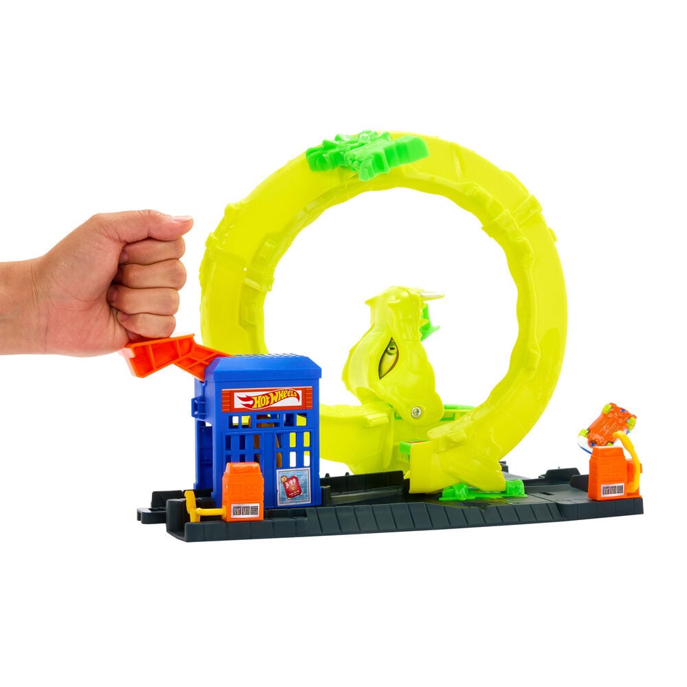Pista City Ataque Espiral de Serpiente Hot Wheels