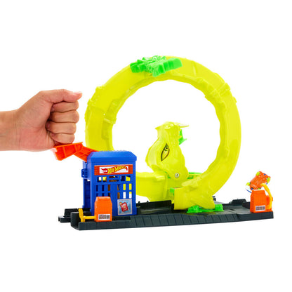 Pista City Ataque Espiral de Serpiente Hot Wheels MATTEL