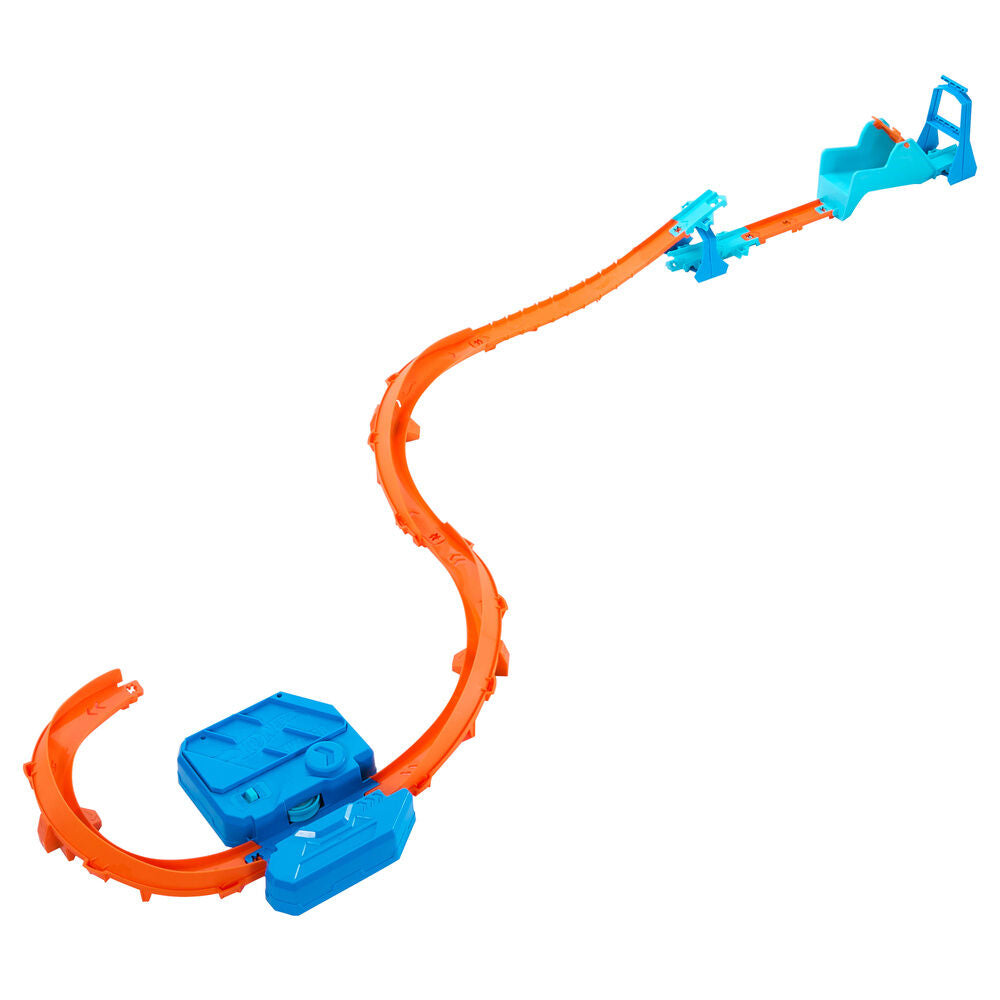Pista Carreras con Salto Impulsado Hot Wheels MATTEL