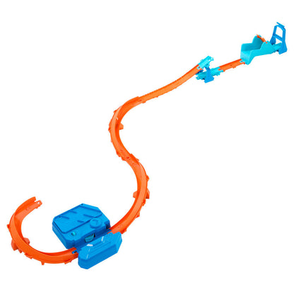Pista Carreras con Salto Impulsado Hot Wheels MATTEL