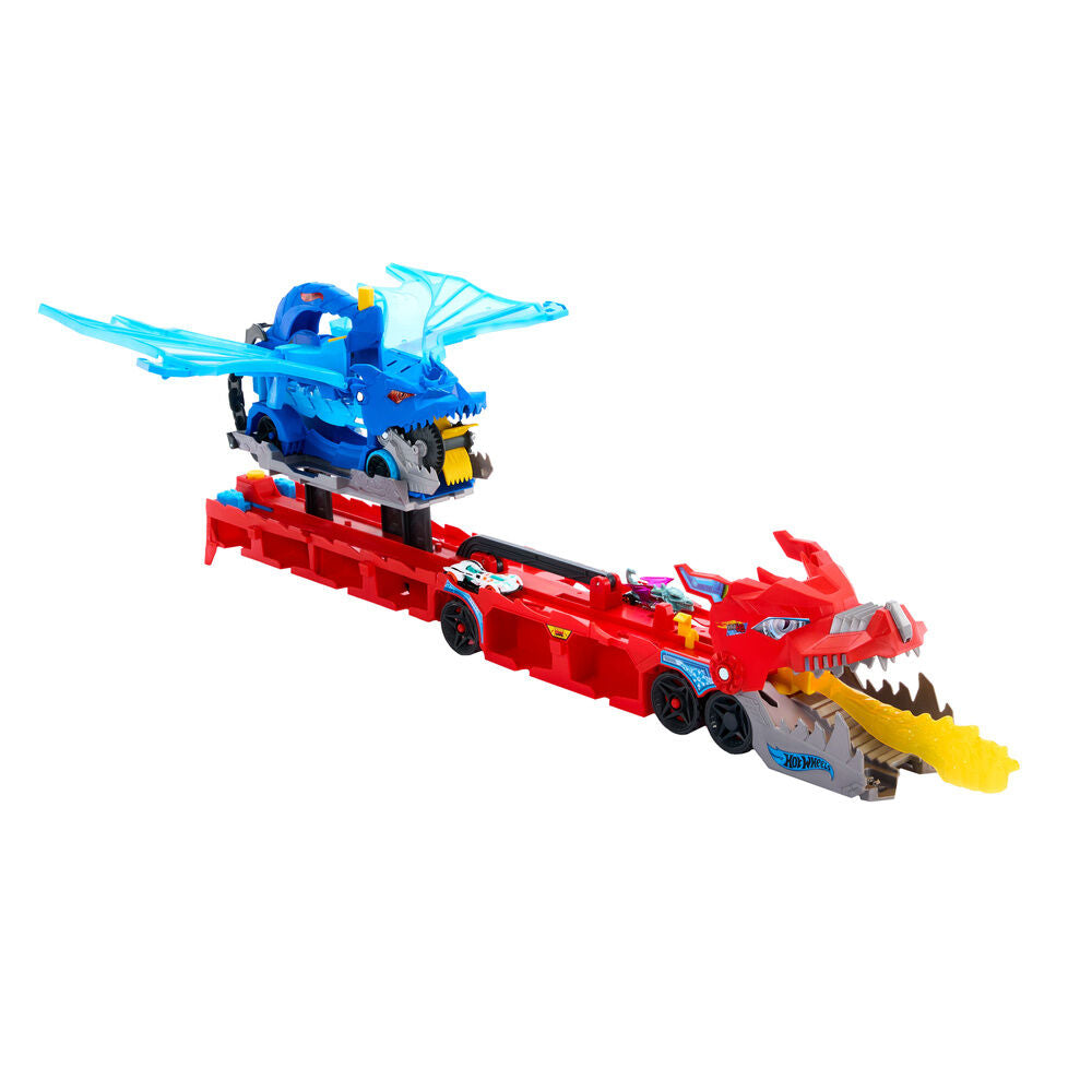 Pista City Dragon Transportador Hot Wheels MATTEL