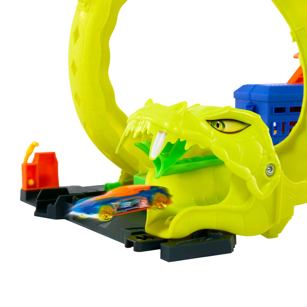Pista City Ataque Espiral de Serpiente Hot Wheels MATTEL