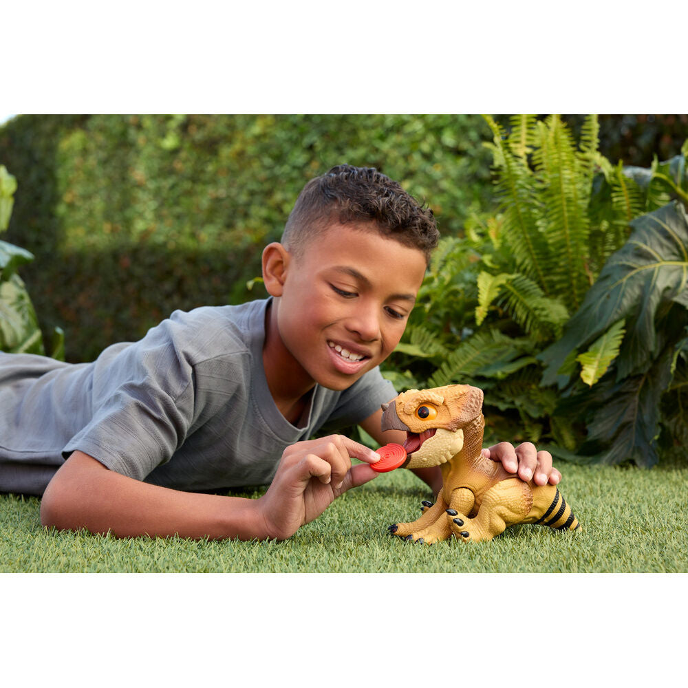 Dinosaurio Aquilops Interactivo Jurassic World MATTEL