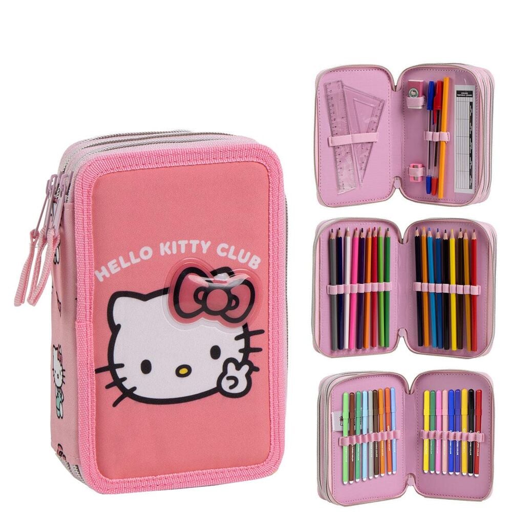 Plumier Hello Kitty triple CERDÁ
