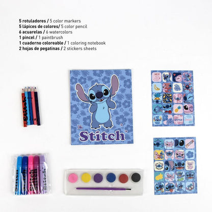Set papeleria mochila Stitch Disney CERDÁ