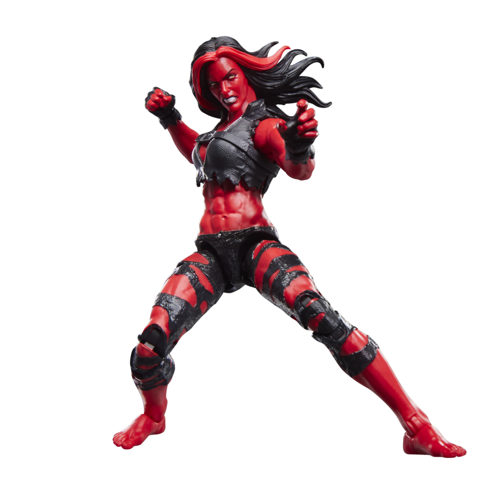 Figura Hulka Roja She-Hulk Marvel Legends 15cm HASBRO