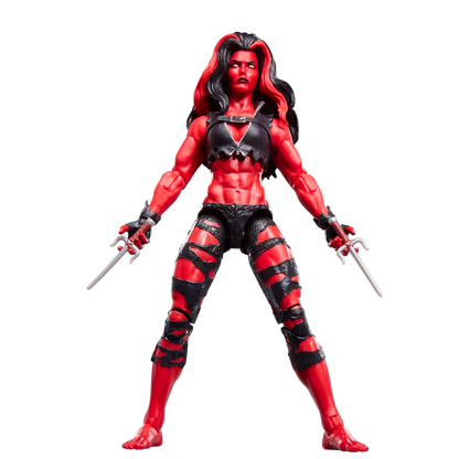 Figura Hulka Roja She-Hulk Marvel Legends 15cm HASBRO