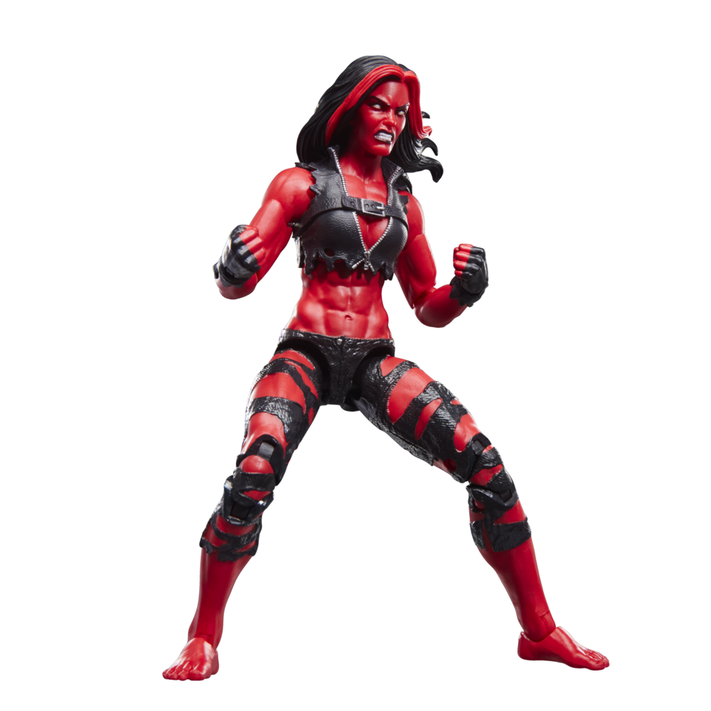 Figura Hulka Roja She-Hulk Marvel Legends 15cm HASBRO