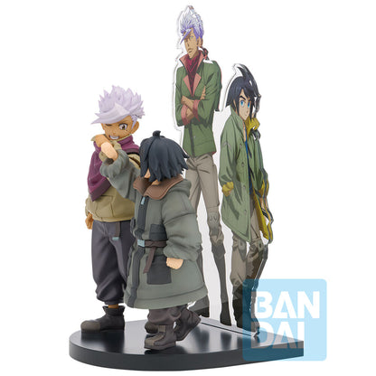 Figura Ichibansho Augus Mikazuki & Itsuka Orga Iron-Blooded Orphans Mobile Suit Gundam 18cm BANPRESTO