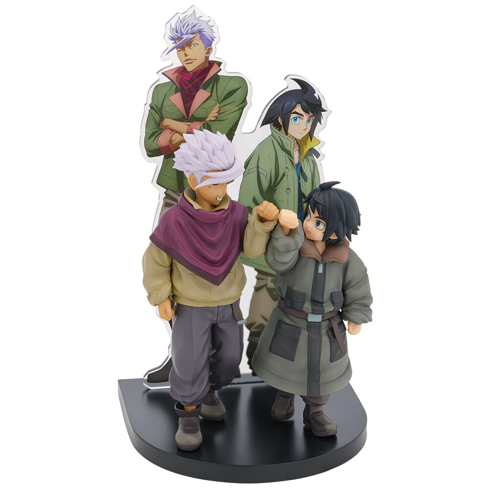 Figura Ichibansho Augus Mikazuki & Itsuka Orga Iron-Blooded Orphans Mobile Suit Gundam 18cm BANPRESTO