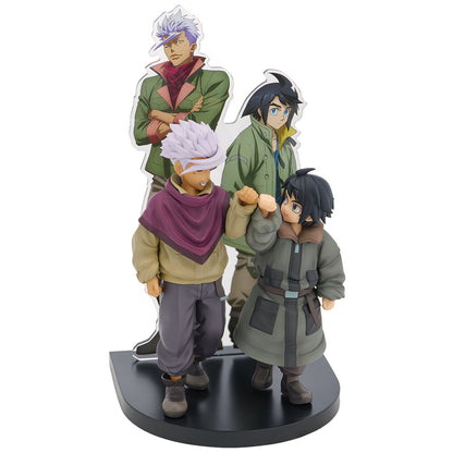 Figura Ichibansho Augus Mikazuki & Itsuka Orga Iron-Blooded Orphans Mobile Suit Gundam 18cm BANPRESTO