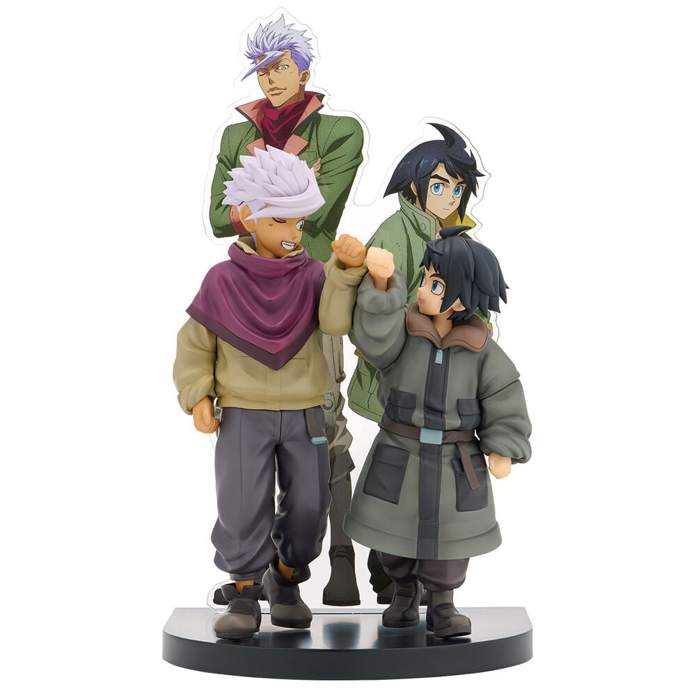 Figura Ichibansho Augus Mikazuki & Itsuka Orga Iron-Blooded Orphans Mobile Suit Gundam 18cm BANPRESTO