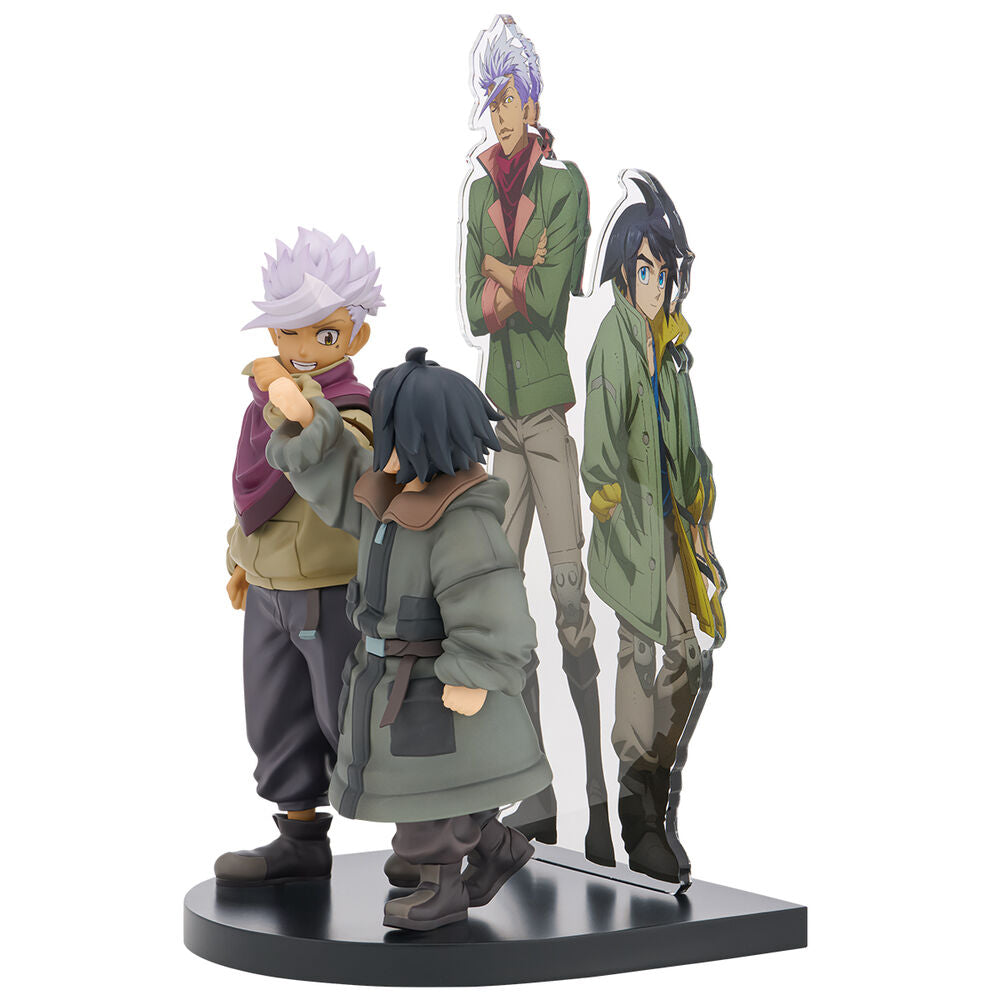 Figura Ichibansho Augus Mikazuki & Itsuka Orga Iron-Blooded Orphans Mobile Suit Gundam 18cm BANPRESTO