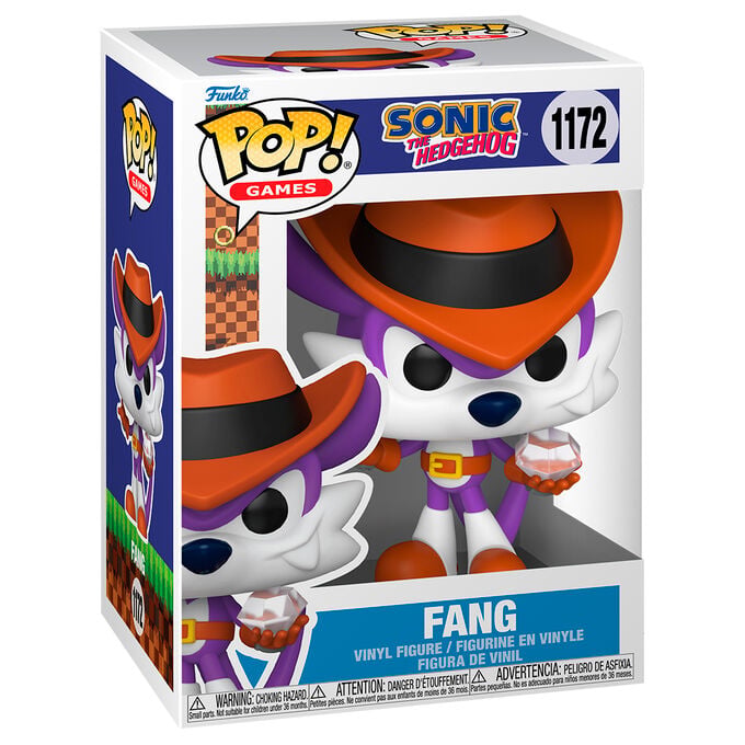 Figura POP Sonic The Hedgehog Fang the Hunter FUNKO