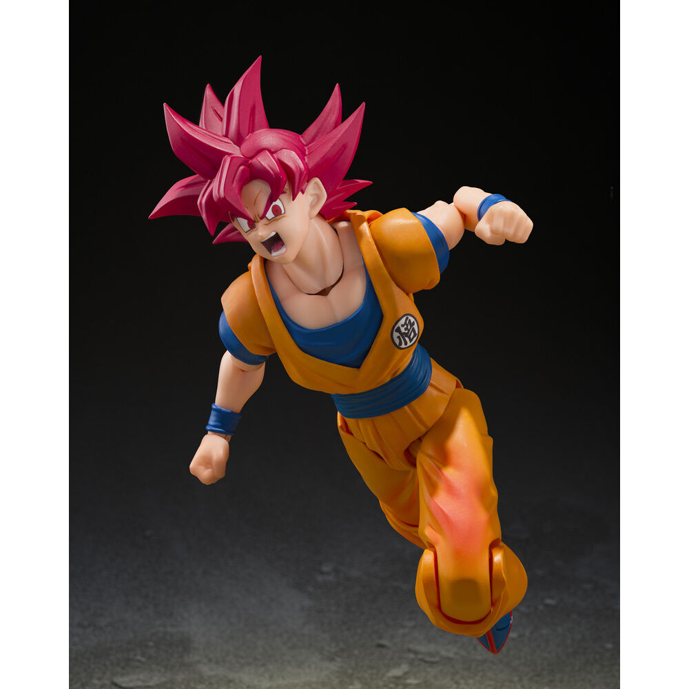 Figura S.H.Figuarts Super Saiyan God Son Goku God Aura Dragon Ball Super 14,5cm TAMASHII NATIONS