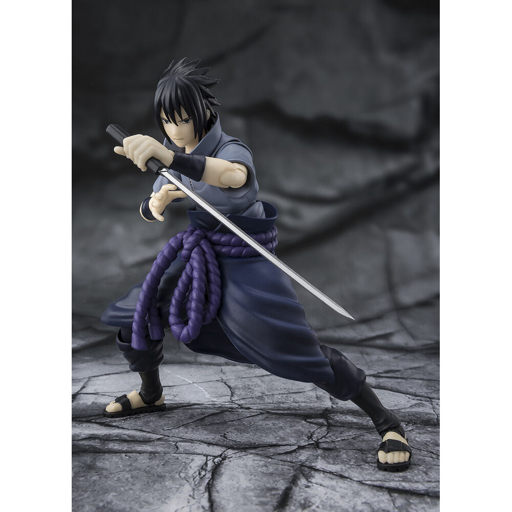 Figura S.H.Figuarts Sasuke Uchiha Solitary Shinobi Naruto Shippuden 14,5cm TAMASHII NATIONS
