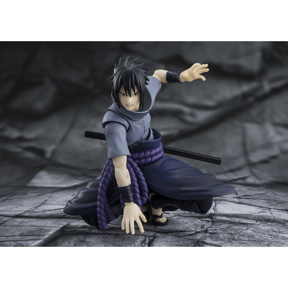 Figura S.H.Figuarts Sasuke Uchiha Solitary Shinobi Naruto Shippuden 14,5cm TAMASHII NATIONS