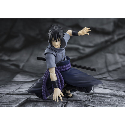 Figura S.H.Figuarts Sasuke Uchiha Solitary Shinobi Naruto Shippuden 14,5cm TAMASHII NATIONS