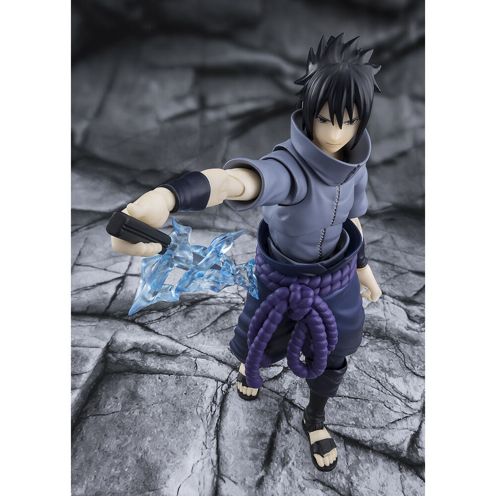 Figura S.H.Figuarts Sasuke Uchiha Solitary Shinobi Naruto Shippuden 14,5cm TAMASHII NATIONS