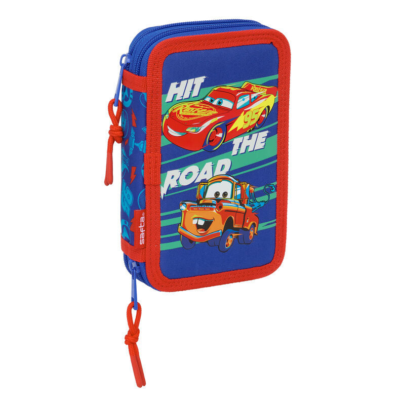 Plumier Cars Disney Pixar 29pzs doble SAFTA