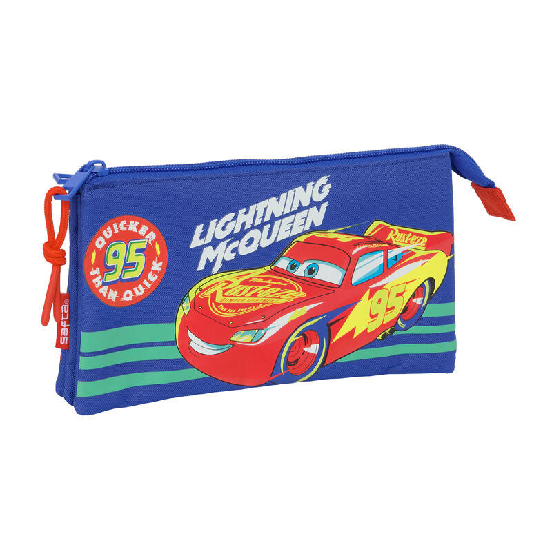 Portatodo Cars Disney Pixar triple SAFTA