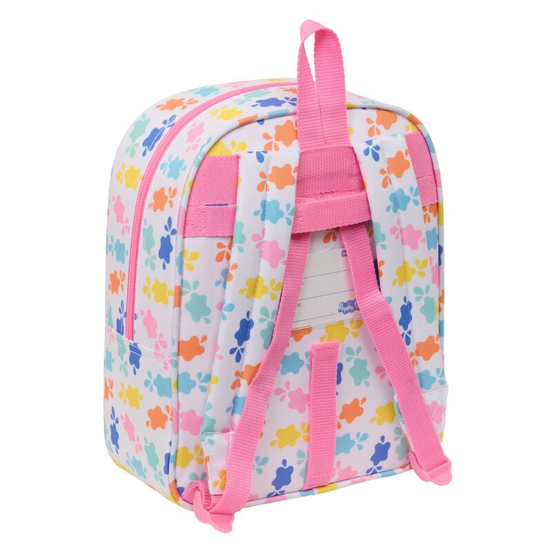 Mochila Baby Pig Peppa Pig 27cm adaptable SAFTA