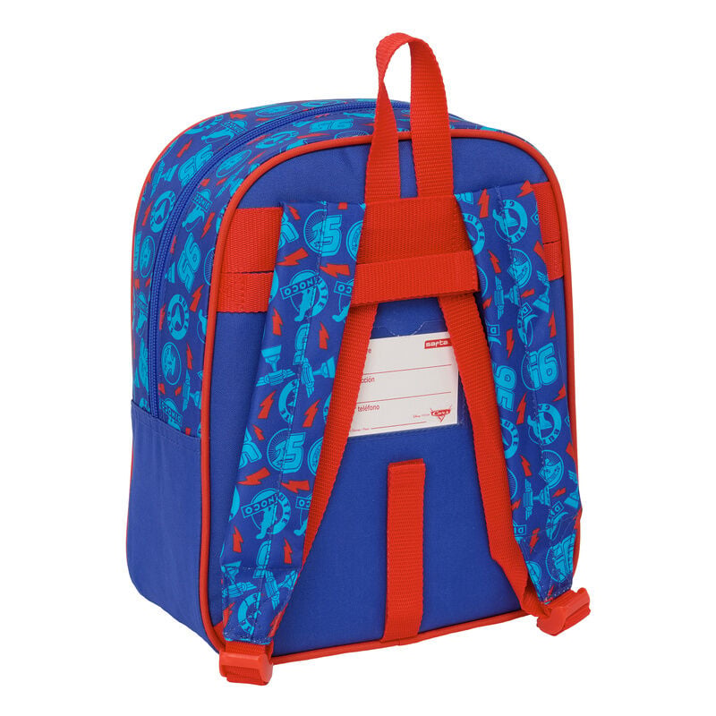 Mochila Cars Disney Pixar 27cm adaptable SAFTA
