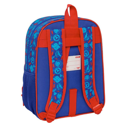 Mochila Cars Disney Pixar 33cm adaptable SAFTA