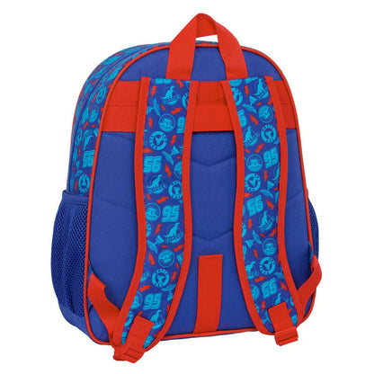 Mochila Cars Disney Pixar 38cm adaptable SAFTA
