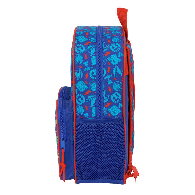 Mochila Cars Disney Pixar 33cm adaptable SAFTA