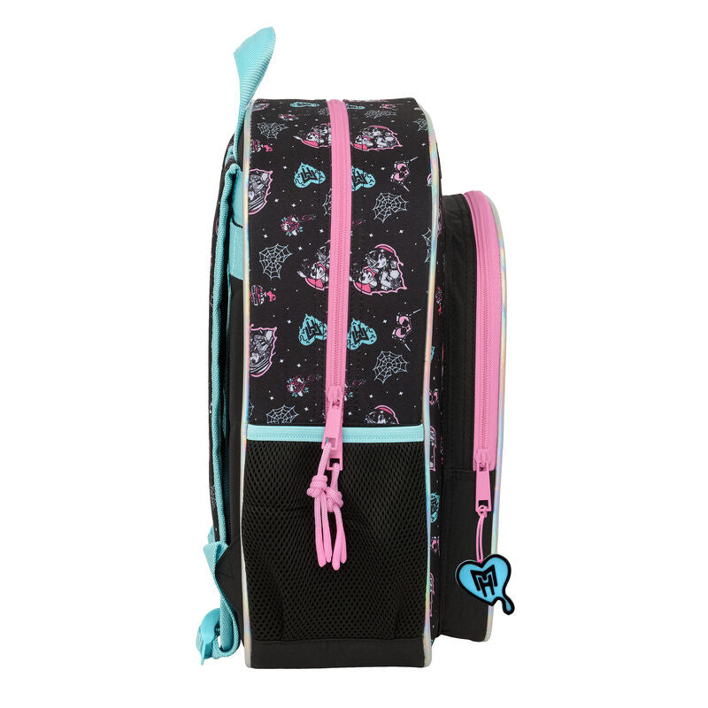 Mochila Monster High 38cm adaptable SAFTA