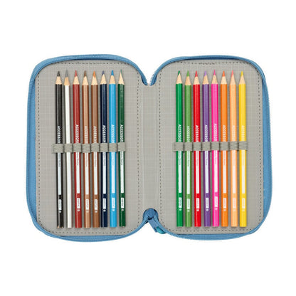 Plumier Frozen Disney triple 37pzs SAFTA