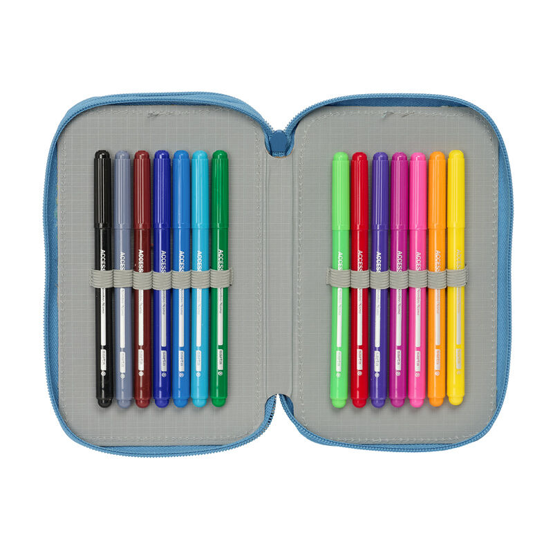 Plumier Frozen Disney triple 37pzs SAFTA