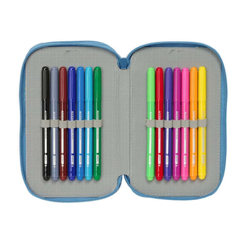 Plumier Frozen Disney triple 37pzs SAFTA