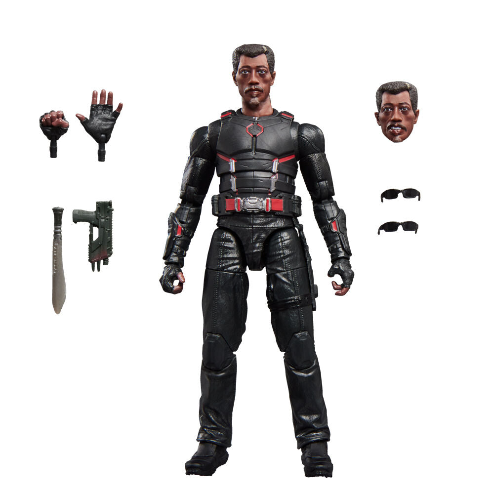 Figura Marvel's Blade Deadpool & Wolverine Marvel Legends Series 15cm HASBRO