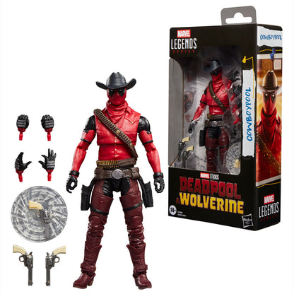 Figura Cowboypool Deadpool & Wolverine Marvel Legends Series 15cm HASBRO