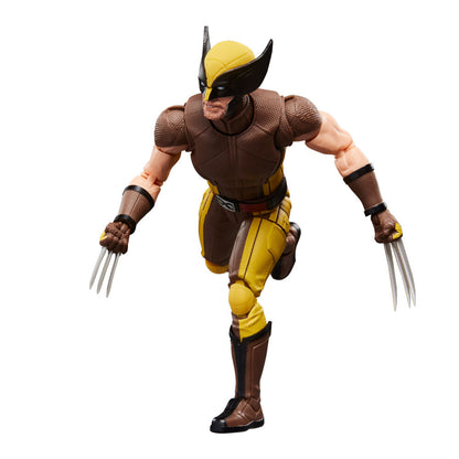 Figura Wolverine Brown Suit Deadpool & Wolverine Marvel Legends Series 15cm HASBRO