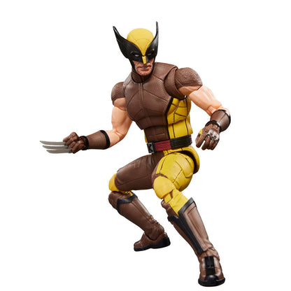 Figura Wolverine Brown Suit Deadpool & Wolverine Marvel Legends Series 15cm HASBRO