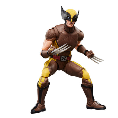 Figura Wolverine Brown Suit Deadpool & Wolverine Marvel Legends Series 15cm HASBRO