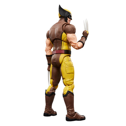 Figura Wolverine Brown Suit Deadpool & Wolverine Marvel Legends Series 15cm HASBRO