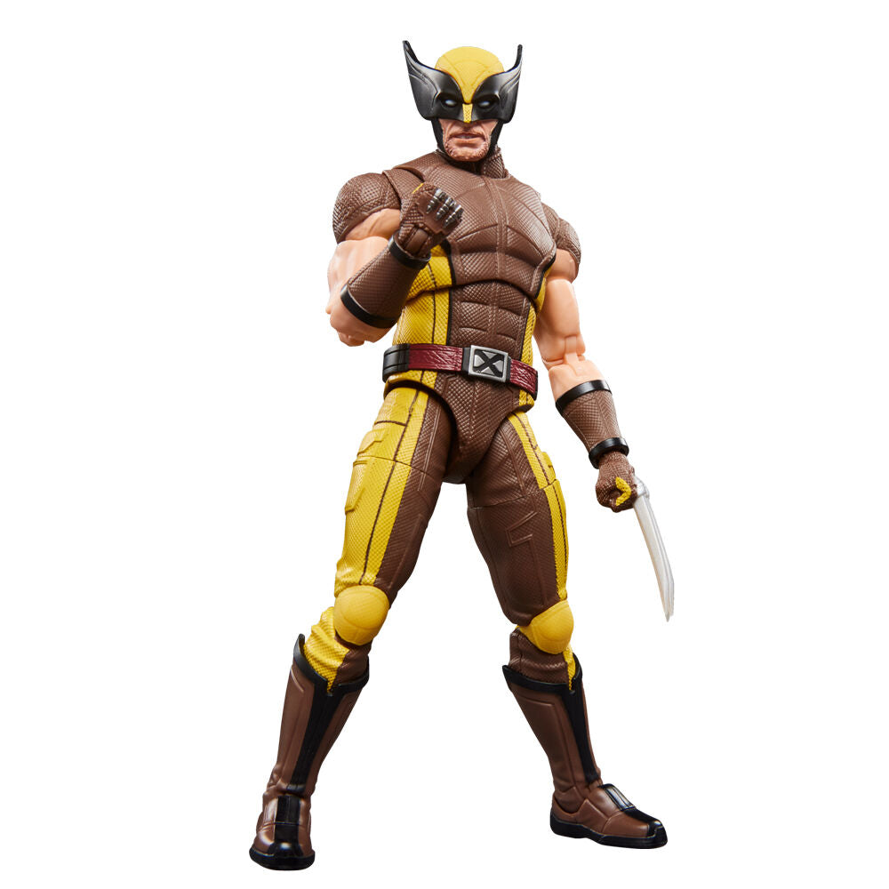 Figura Wolverine Brown Suit Deadpool & Wolverine Marvel Legends Series 15cm HASBRO